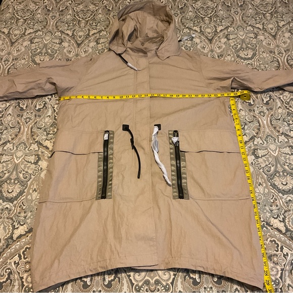 NWT Coach Military Coat Parka  With Hood 69892 Gravel Grey Women’s Sz 6 - Picture 12 of 13